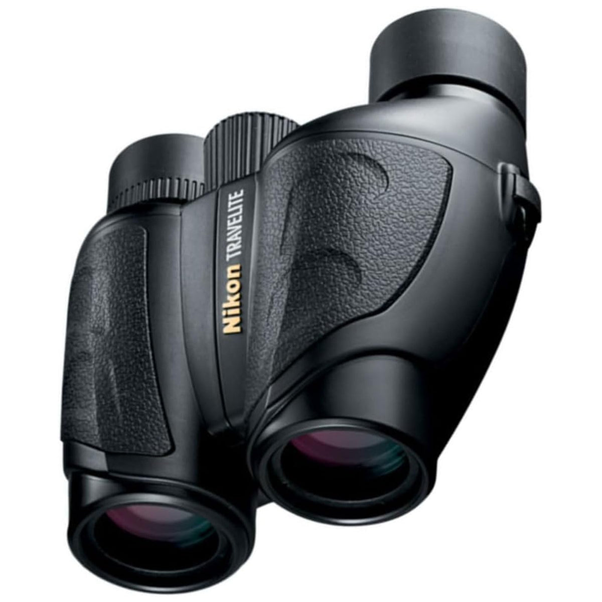 Nikon Travelite EX 12x25 side profile, slim lightweight design ideal for hiking