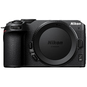 Nikon Z 30 on tripod shows stable tabletop recording setup.