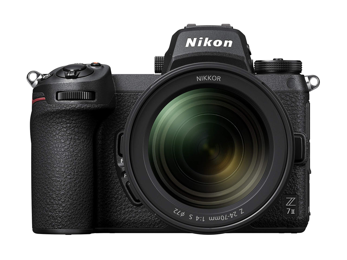 Nikon Z 7II with 45.7MP sensor captures fine detail for landscapes.