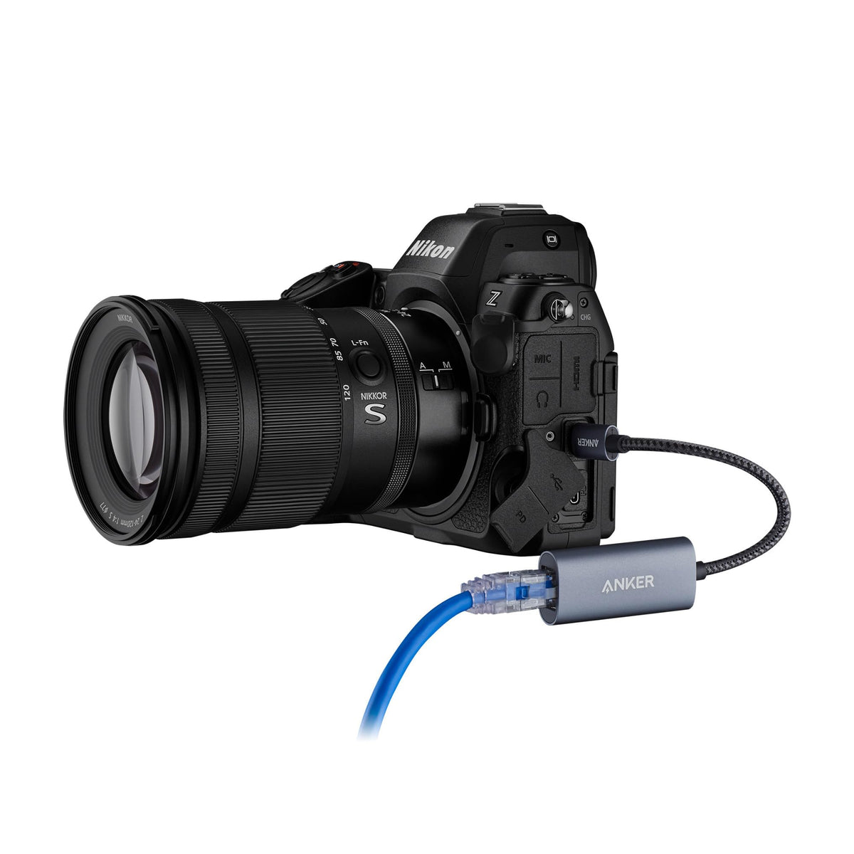 Nikon Z 8 4K-120p RAW supports high-detail motion capture.
