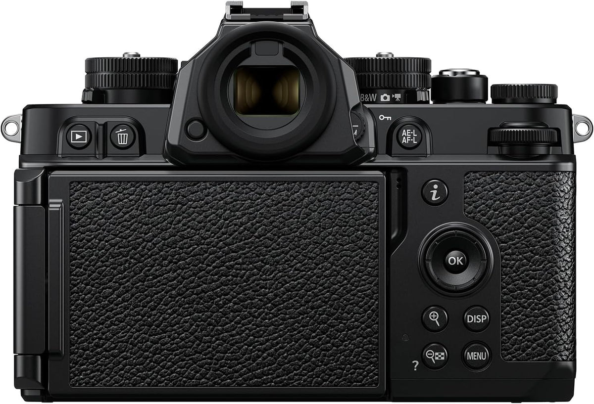 Nikon Z f vari-angle touchscreen for precise framing and quick focus.