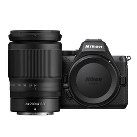 Nikon Z5 II with 24-200mm on camera for travel and landscapes