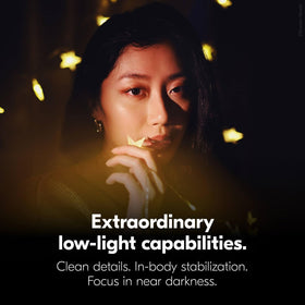 Nikon Z5 II up to 7.5 stops stabilization for steady handheld shots