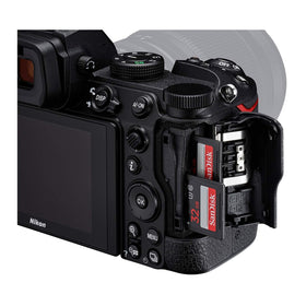 Nikon Z 5 wireless sharing via SnapBridge for quick transfers.