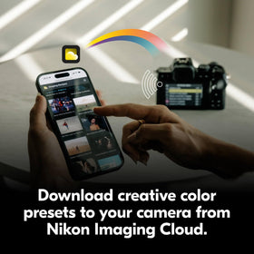 Nikon Z50 II Night Portrait mode delivers natural glow.