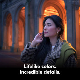 Nikon Z50 II portrait mode scene demonstrates natural color and depth.
