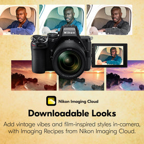 Nikon Z5 II camera to cloud and SnapBridge for easy backup and control