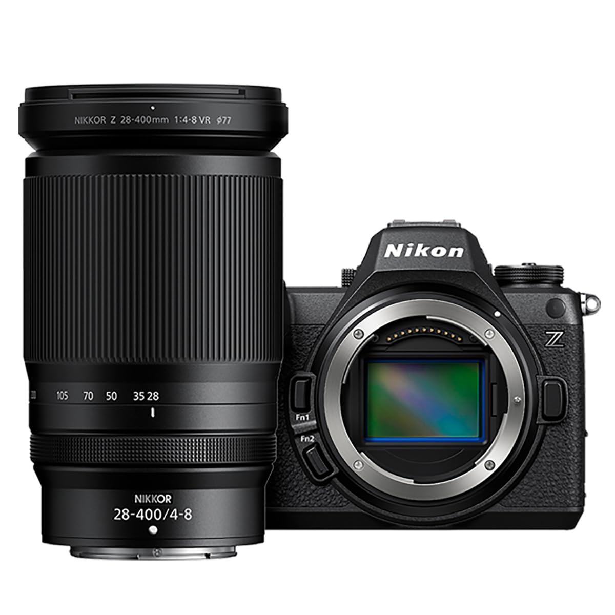 Nikon Z6III with 28-400mm lens kit for versatile travel and wildlife photography with fast AF