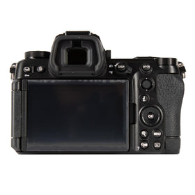Nikon Z6III EVF viewfinder provides bright previews for precise framing.