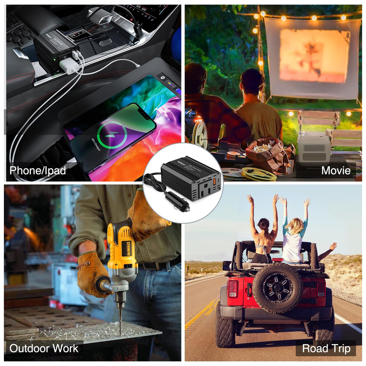Nilight product box with instruction manual ready for easy setup