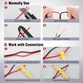 Nilight wire for automotive low-voltage connections.