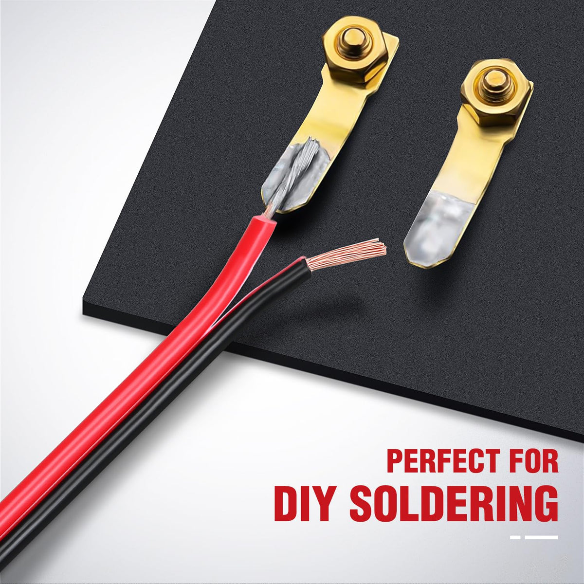 Nilight packaging on a sturdy plastic spool enables quick setup.
