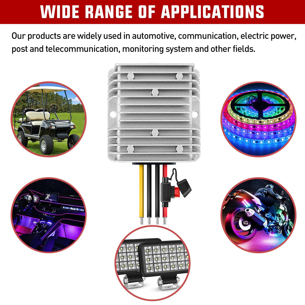 Nilight easy installation in harsh environments