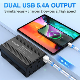 Nilight inside an emergency kit signaling reliable backup power on the road