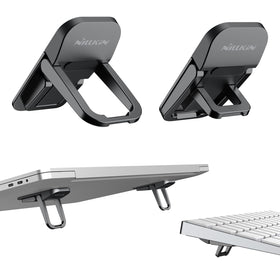 Nillkin front packaging showing the 2-piece laptop feet and benefits