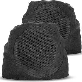 Nillum outdoor rock speaker solar charging in sunlight for nonstop music