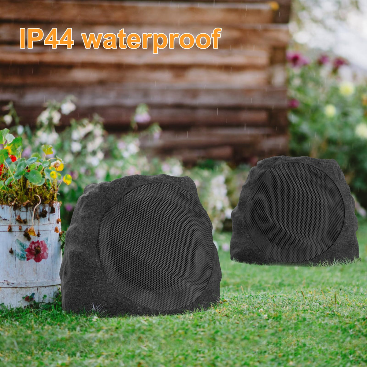 Nillum rock speaker waterproof grill guards against dust and rain