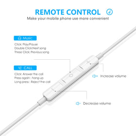 Nimizo inline microphone and remote for easy call control
