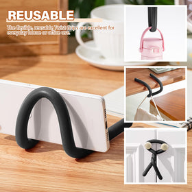 Ninehaoou twist ties in home office help keep cables neatly bundled.