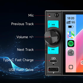 NINEYIN waterproof backup camera with night vision for enhanced parking visibility.