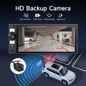 NINEYIN mirror link supports iPhone and Android devices for screen mirroring.