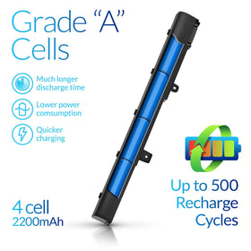 NinjaBatt Asus X551 battery inside view showing cells for reliable performance