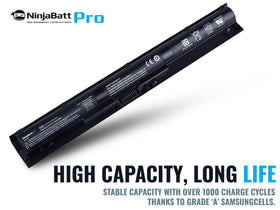 NinjaBatt internal cell close-up highlighting premium cells for longer lifespan