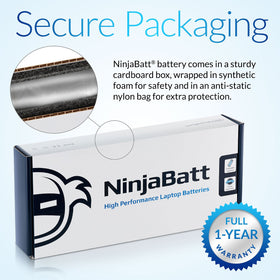 NinjaBatt battery installed in EliteBook showing renewed mobility for on‑the‑go use