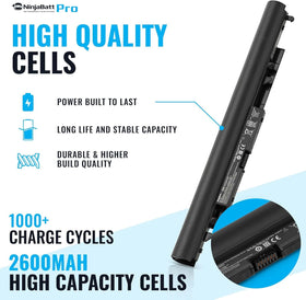 NinjaBatt Pro cell assembly closeup showing premium cells for longer life