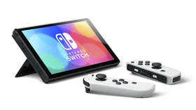 Nintendo Switch OLED enhanced audio for immersive handheld and tabletop play