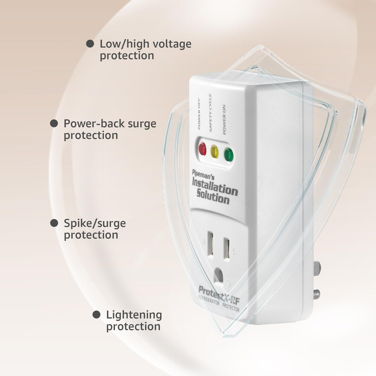 Nippon America auto sensing 50/60Hz model adapts to household power frequency.