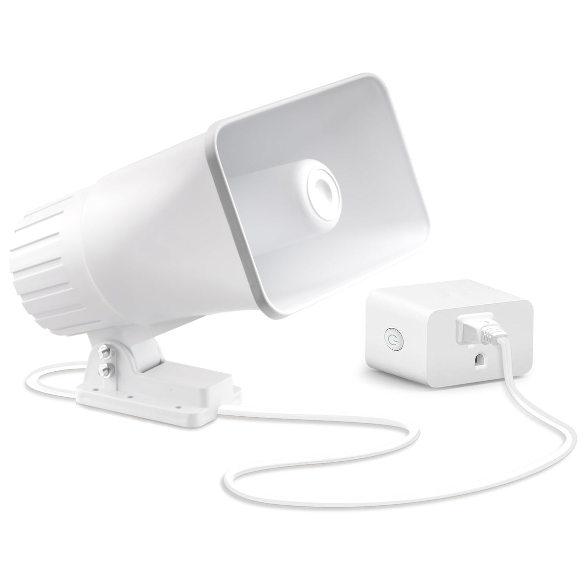 Nippon America outdoor siren wall mount for long-range deterrence.
