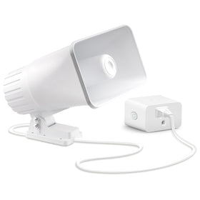Nippon America outdoor siren wall mount for long-range deterrence.