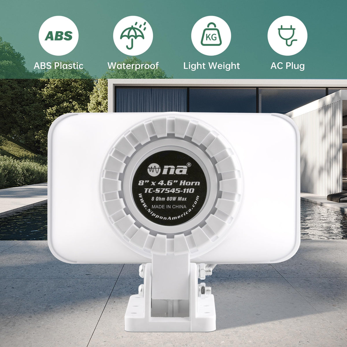 Nippon America Wi-Fi socket enables remote activation and monitoring.