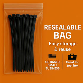 Nirah nylon PA66 14-inch ties endure tough environments.