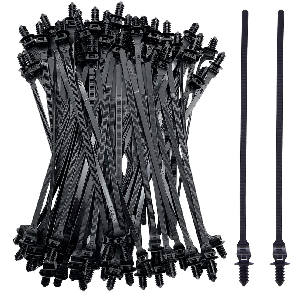 Niteguy front view of 80 pack showing packaging and tidy fasteners for organized installs