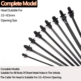 UV resistant cable ties for indoor and outdoor use, durable and reliable