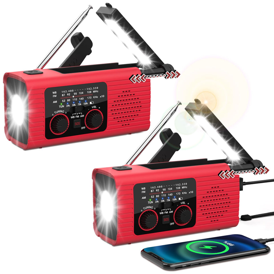 Nitigo front panel showing tuning and preset controls and clear display for quick alerts
