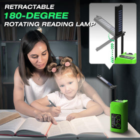 Nitigo LED flashlight beam lighting a path for nighttime safety