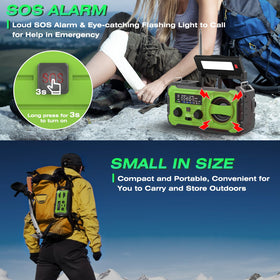 Nitigo side controls and tuning dial, clear band selection benefit