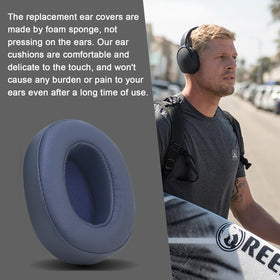 Niukeke breathable microfleece cover enhances comfort during long use.