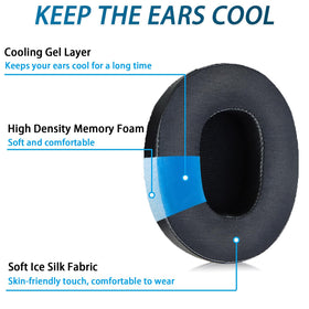 Niukeke compatibility with Skullcandy models ensures seamless replacement