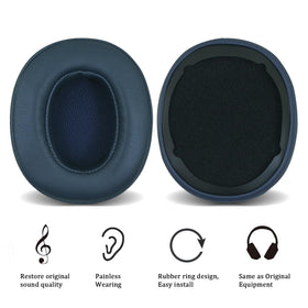 Niukeke ear cushions install easily for quick fit on compatible Skullcandy models.