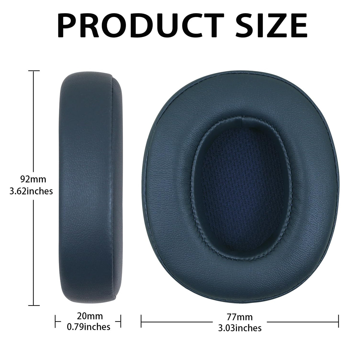 Niukeke ear pads for Skullcandy Hesh Evo deliver plush cushioning for longer wear.