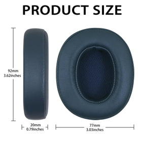 Niukeke ear pads for Skullcandy Hesh Evo deliver plush cushioning for longer wear.