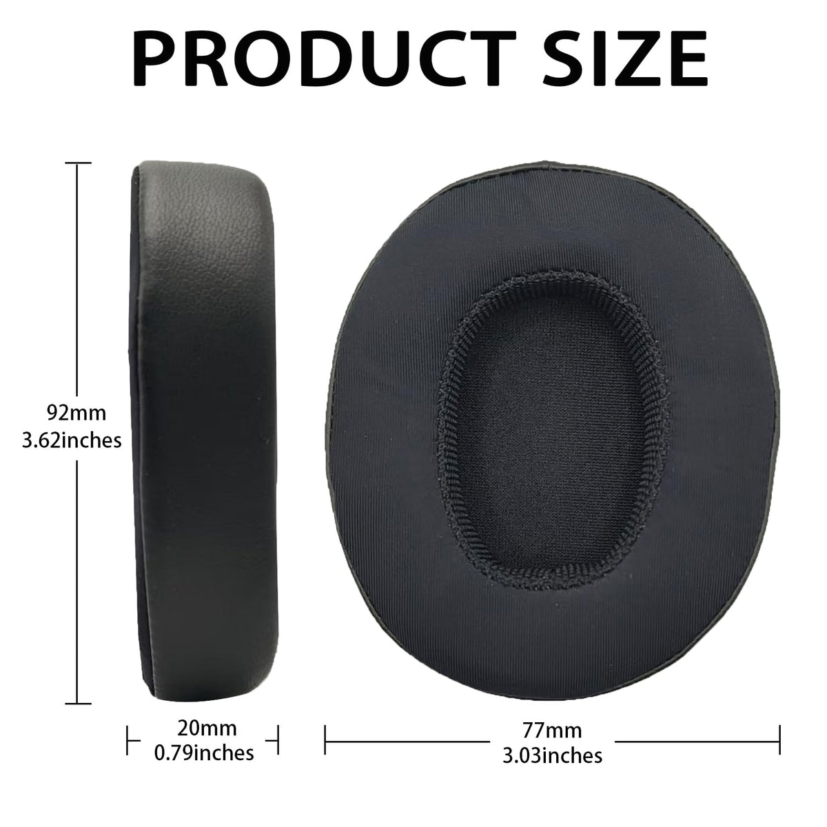 Niukeke easy-install ear pads no glue for quick refresh