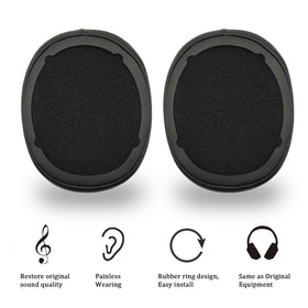 Niukeke tight-fit cushions preserve sound quality and noise isolation