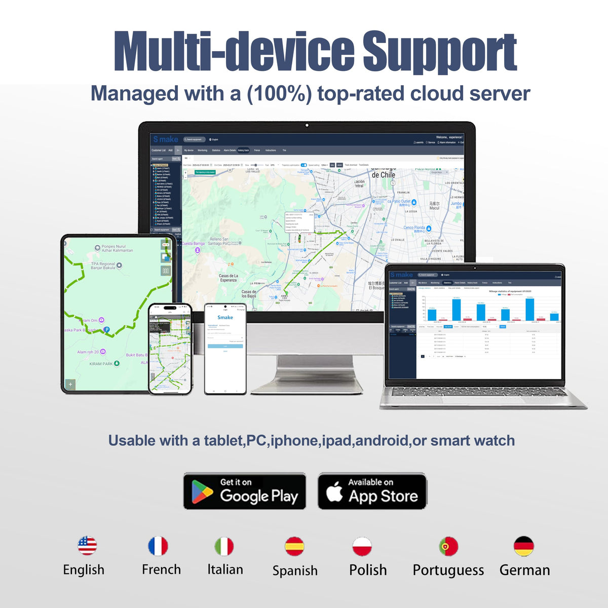 Niuvith geo-fence alert demo on phone illustrating instant zone notifications for asset control