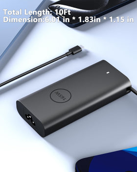 Nivjuky power adapter with included AC cord displayed for easy setup and convenience