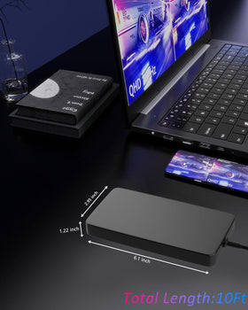 Nivjuky 240W charger powers Dell gaming laptops during long sessions.